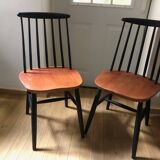 Paire de chaises  stytle Tapiovaara