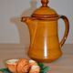 Cafetière marron St Clément Années 50/60