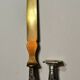 Paper cut with a stamp handle punches boar heads