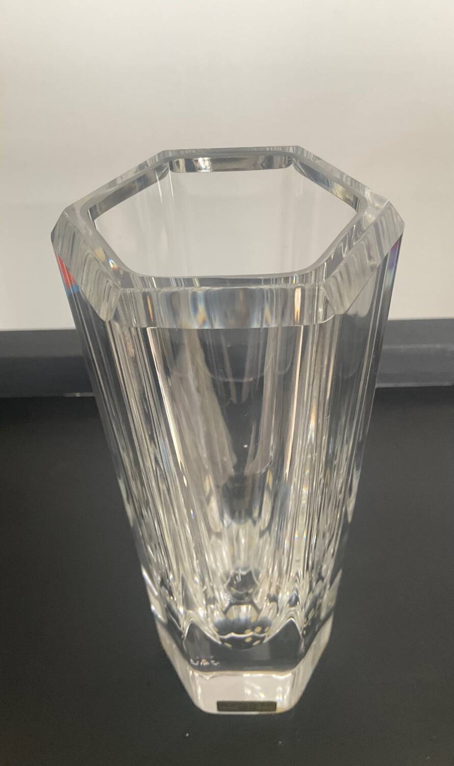 Kosta Boda crystal vase from the 70s