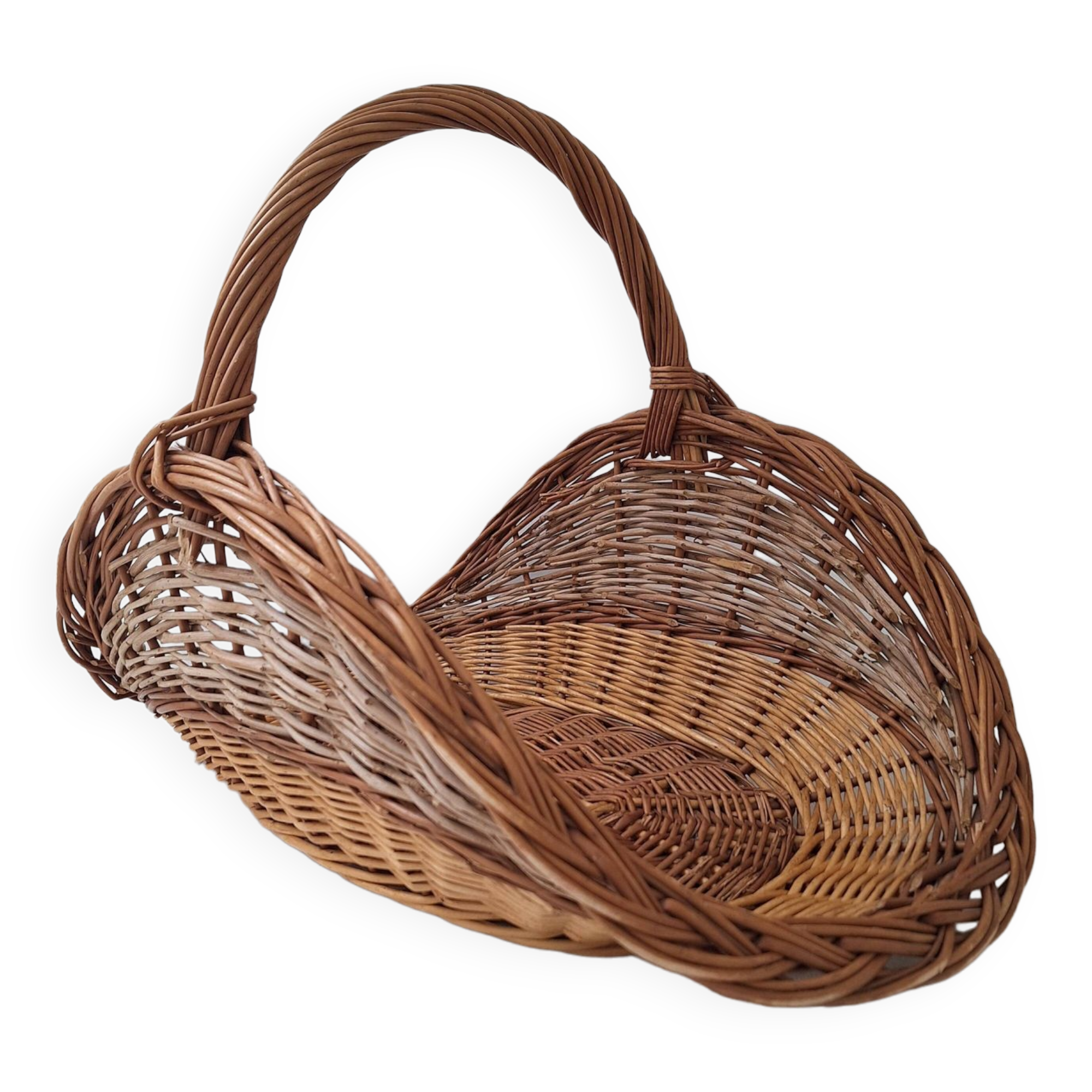 Vintage log basket