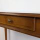 Console in cherry wood with turned legs and drawer – classic charm