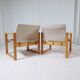 Karin Mobring Diana mid-century modern armchairs by Ikea in Sweden, 1970s.