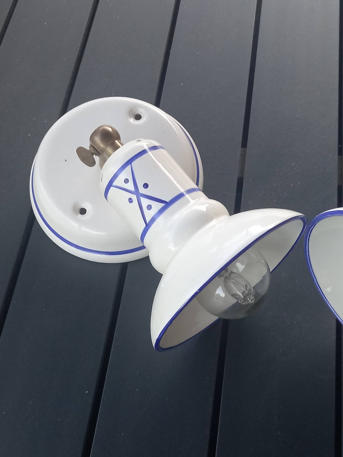 Pair of wall sconces