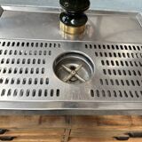 Solid oak bar counter