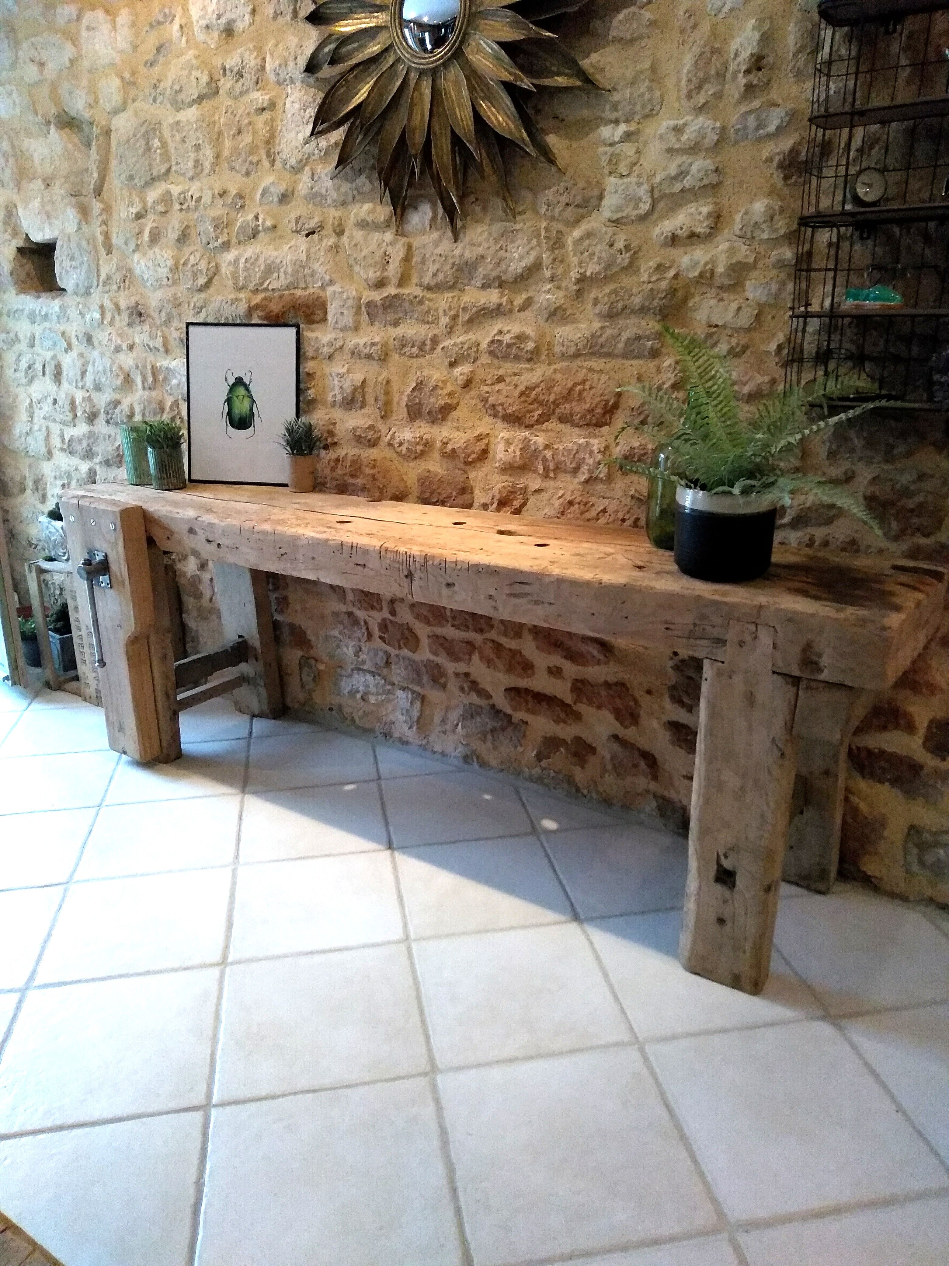 Former carpenter's workbench