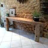 Ancien établi de menuisier