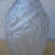 2 Art Deco vases in frosted glass