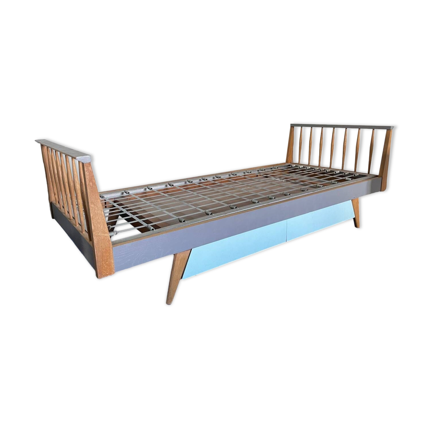 Scandinavian vintage single bed