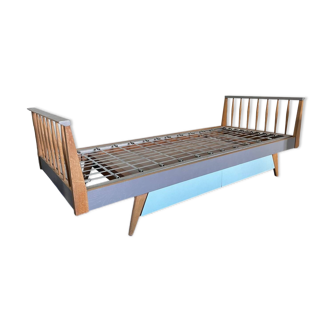 Scandinavian vintage single bed