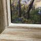 Southern landscape at the bastide painted in oil on hardboard. Signed Rouvier?
