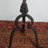 Wrought iron floor lamp with 5 light arms, 1940