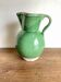 Vase pitcher Sicily Italy in glazed earthenware folk art 1950