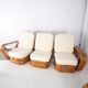 Salon en rotin de Paul Frankl