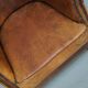 Vintage Dutch Club Chair in Cognac Leather