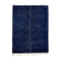 Modern Moroccan carpet dark blue