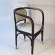 Fauteuil n°715 de Gustave Siegel pour Kohn, 1905. Backhausen