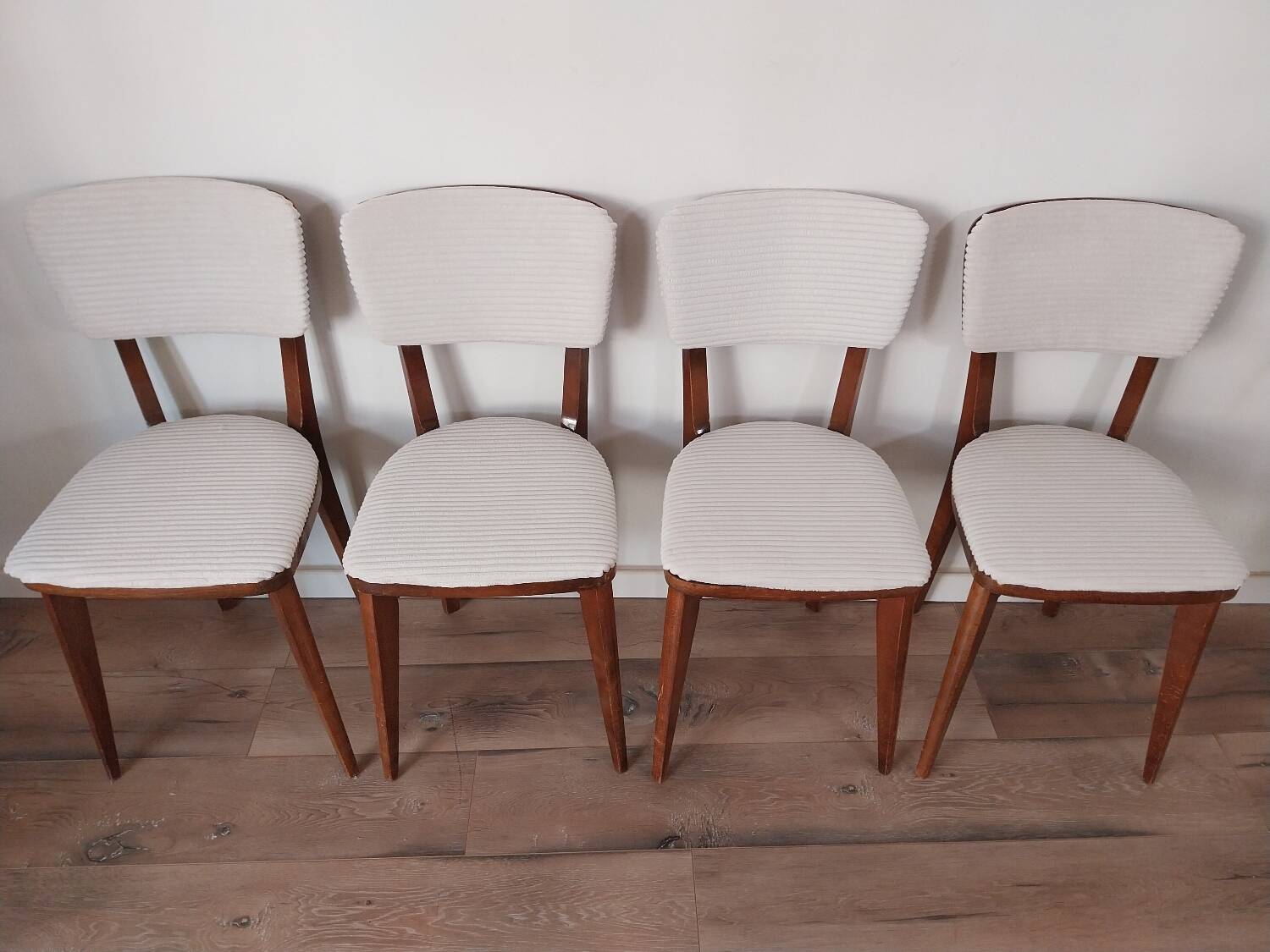 Set of four vintage chairs