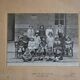 Old photo of class of girls' high school Moulin 1920