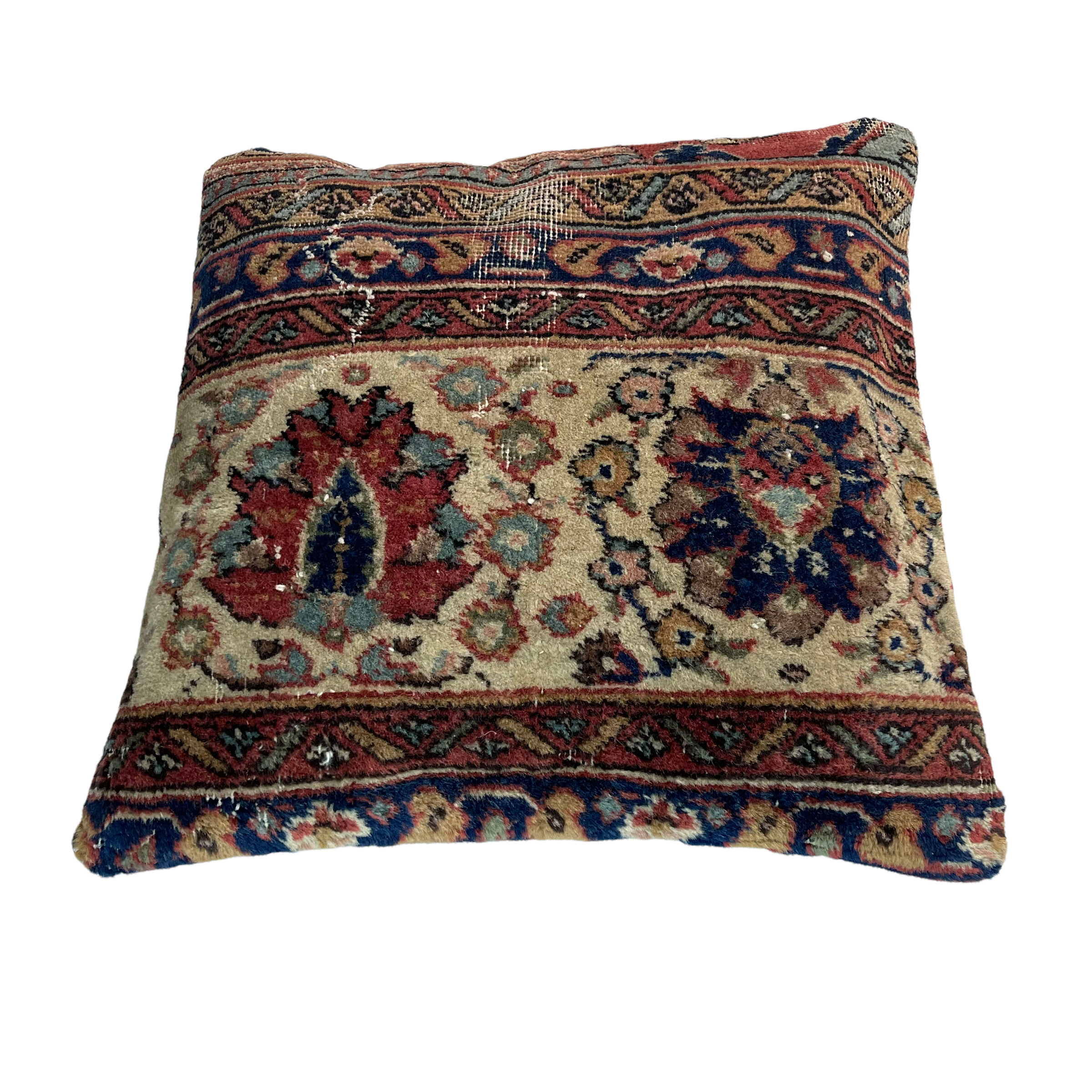 Housse de coussin de tapis turc vintage  45 x 45 cm