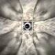 Murano Glass Ceiling Lamp by Carlo Nason for Mazzega