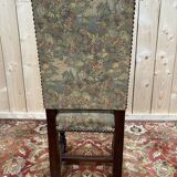 Série de 5 chaises de style Louis XIII