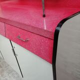 Kitchen buffet in formica 50s