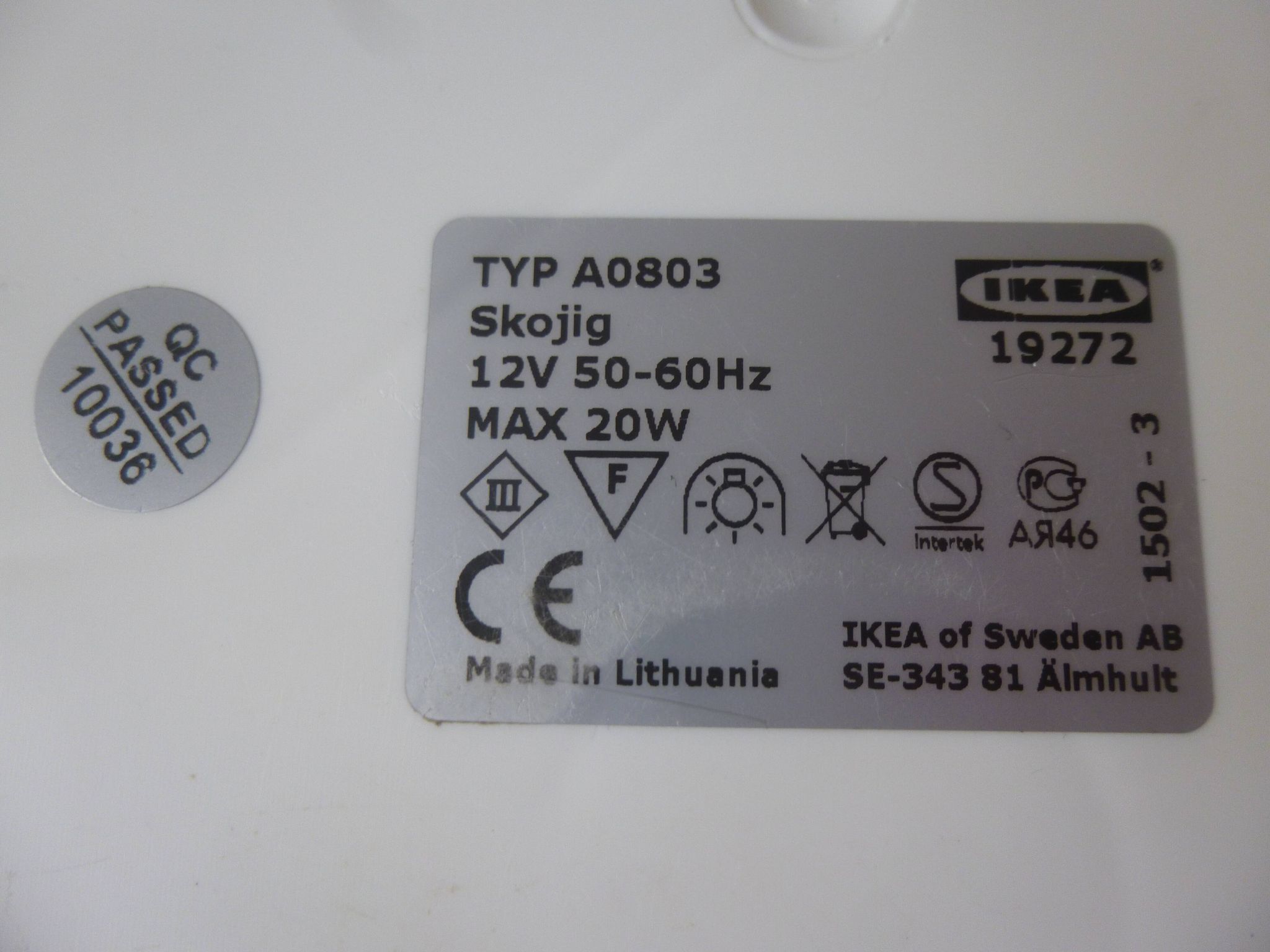Articulated table lamp IKEA Skojig