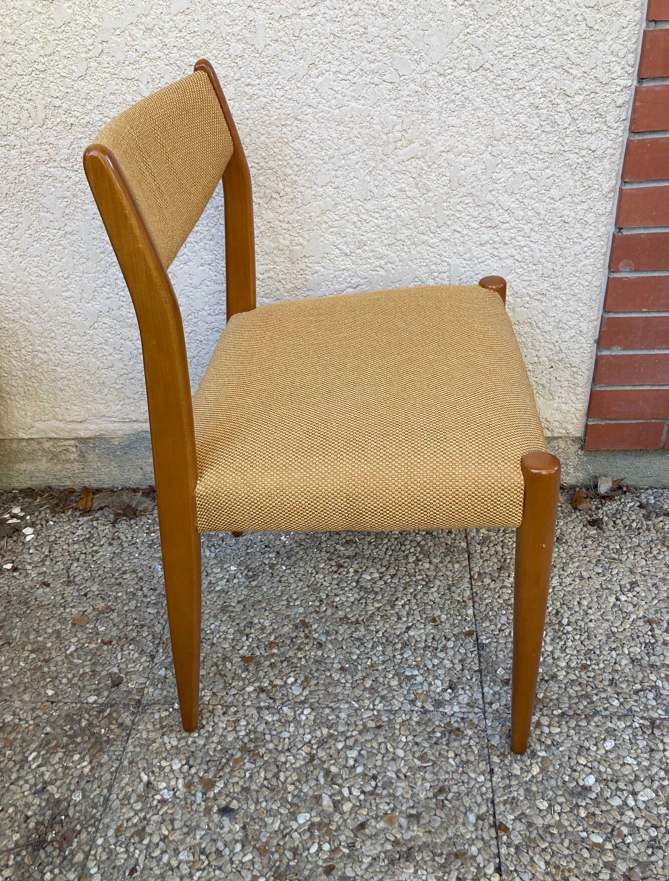 Set of 6 vintage Scandinavian chairs