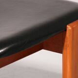 Mario Marenco Walnut Sapporo Dining Chairs for Mobilgirgi, 1970s