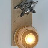 Old bedside lamp art deco nightlight rabbit dlg benjamin rabier
