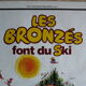 Affiche cinéma originale "Les bronzés font du ski" Patrice Leconte