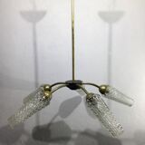 5 light chandelier 1970