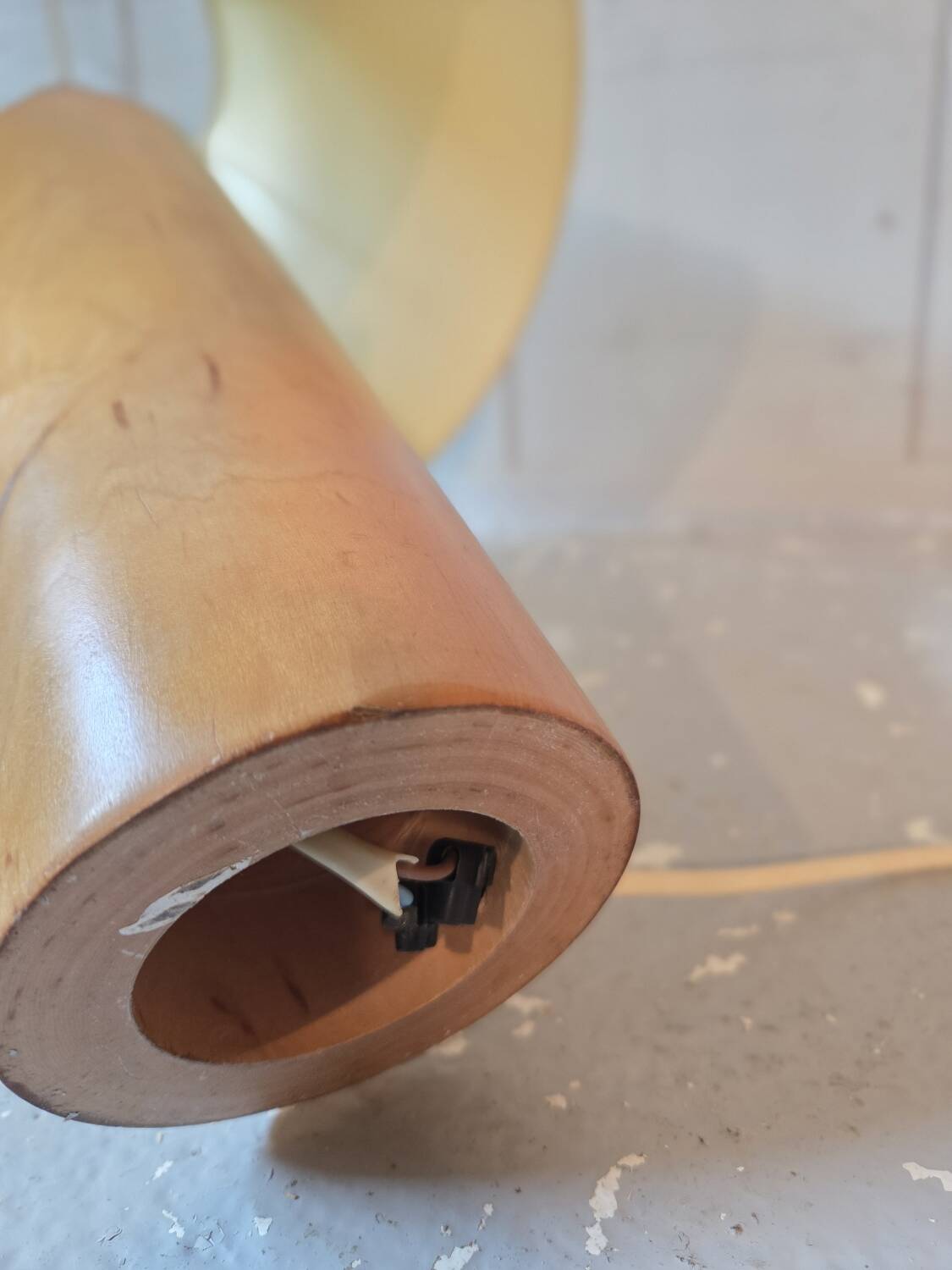 Wooden lamp