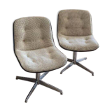 Pair of office chairs