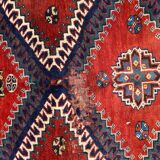 Tapis ancien persan de ghashghai 218x310 cm