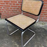 Cesca design chair b32 model black and chrome