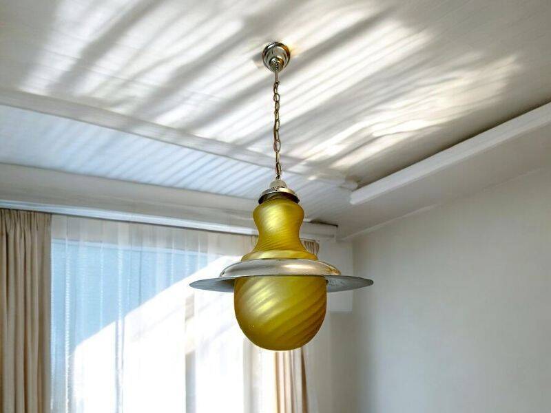 Large Space Age modern chandelier