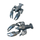 Decorative bronze crayfish