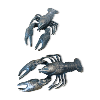 Decorative bronze crayfish