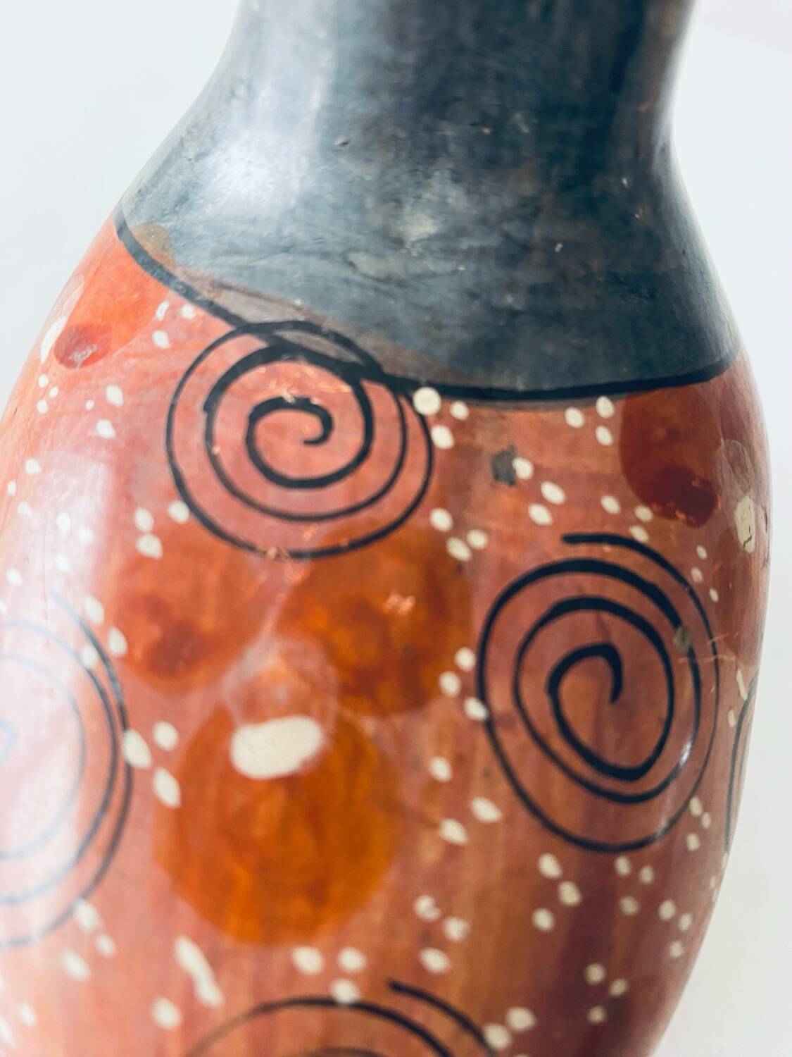 Mexican folk art bird signed V Silva