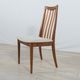 Mid-Century Teak and Fabric Dining Chairs by Leslie Dandy for G-Plan, 1960s, Set of 8