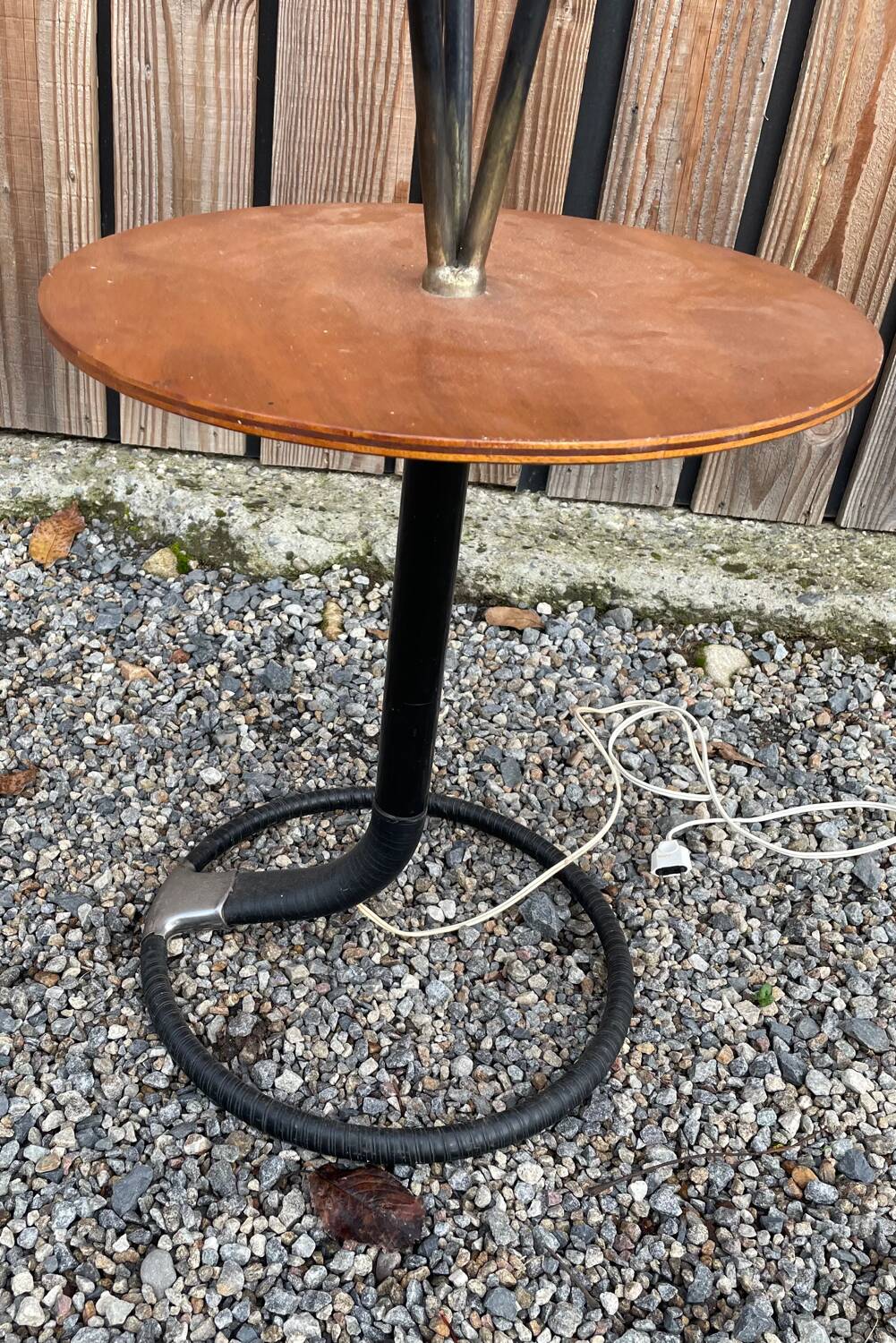 Lampadaire à 3 feux, France 1960-70