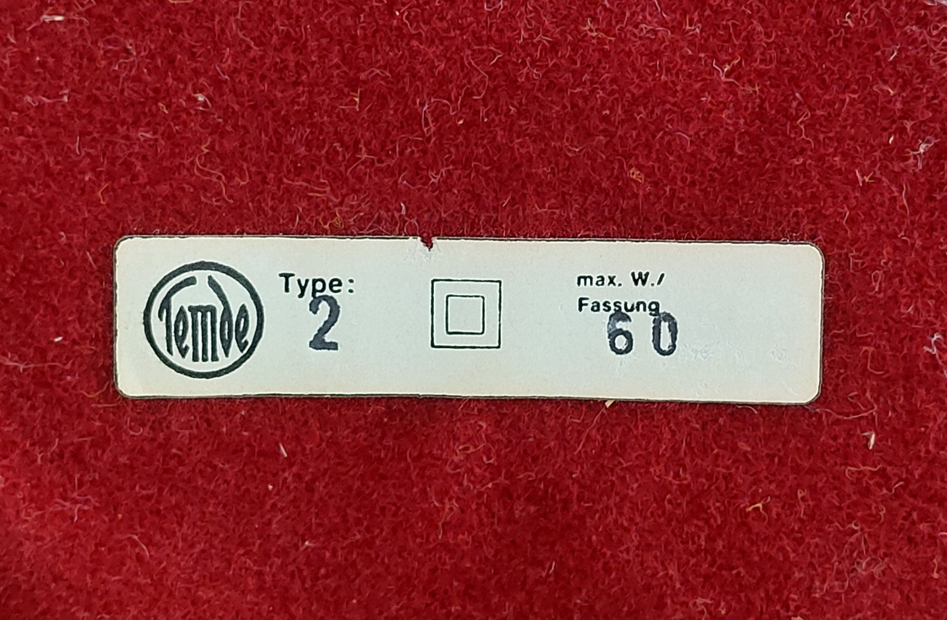 Brutalist Wabi Sabi pine foot lamp by Temde Leuchten 1960's