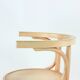 Vintage Bistro Chair in Pink, Czechoslovakia 1950s