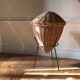 Rattan sewing box