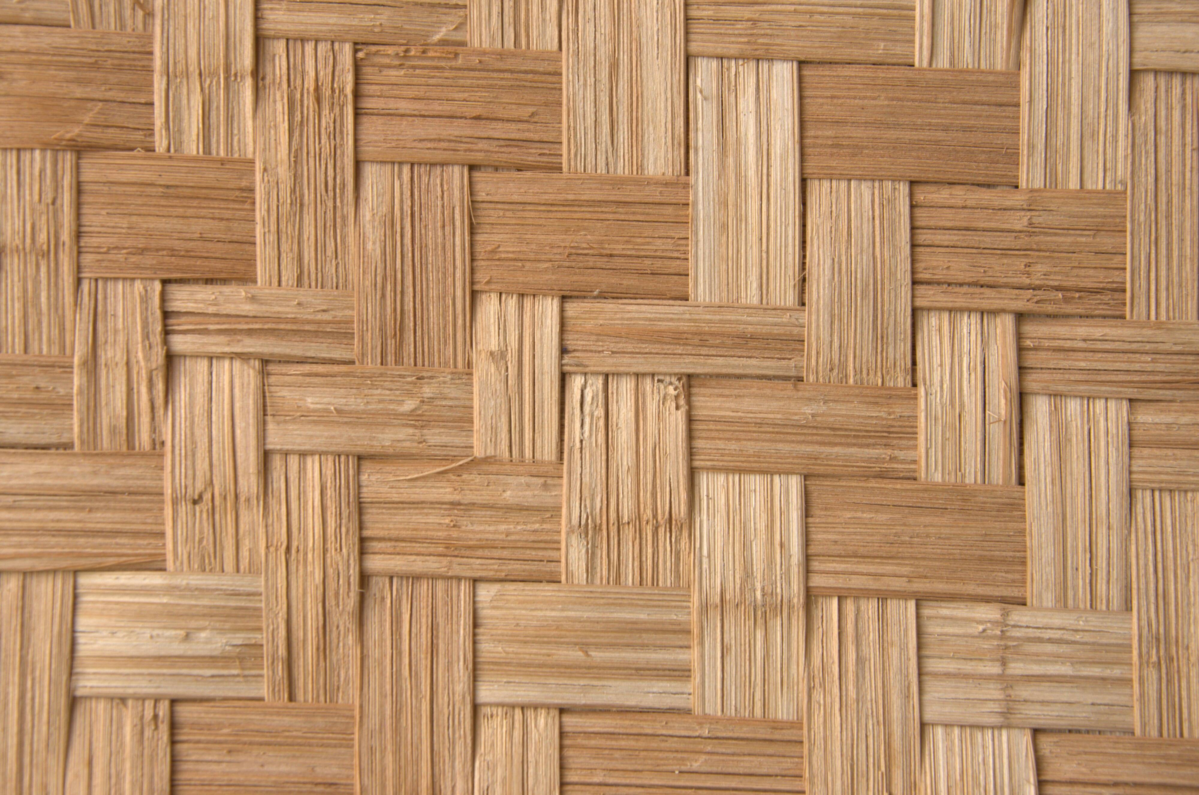 Large rice plate made of wicker, originating from Cambodia, 66cm.