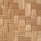 Large rice plate made of wicker, originating from Cambodia, 66cm.