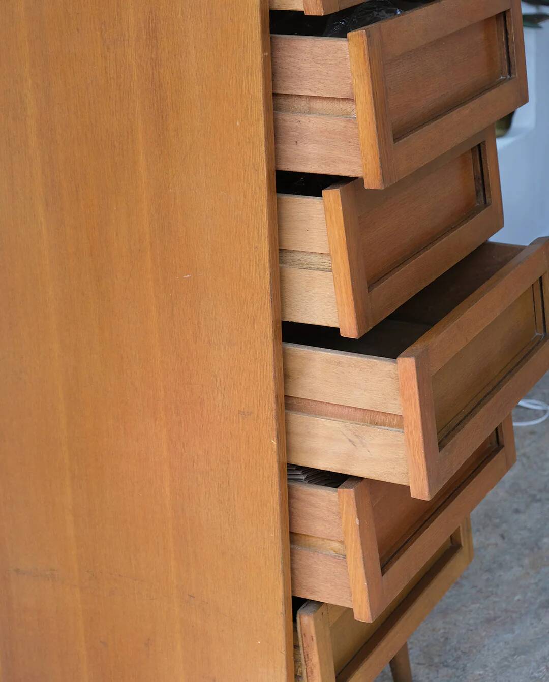 Chest of drawers, 1950s-60s