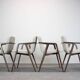 Set of 4 Lolita Dining Chair with Arms by Porada, 21st Century